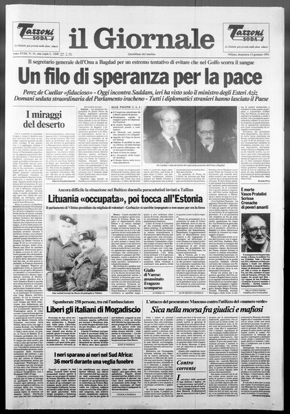 Il giornale : quotidiano del mattino